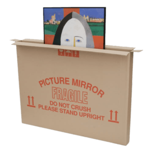 Protect large pictures and paintings with this cardboard Picture / Painting Moving Box