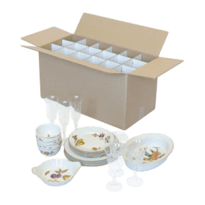 Crockery/Glass Box<br>Kitchen Box with Dividers