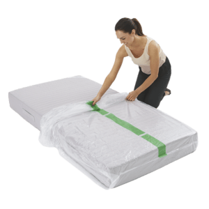 Single Bed Mattress Bag - Mattress Protector for Moving - Plastic